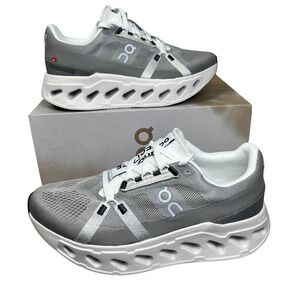 On Cloud Cloudeclipse Women's Athletic Running Shoes Alloy White Size 8.5, NIB